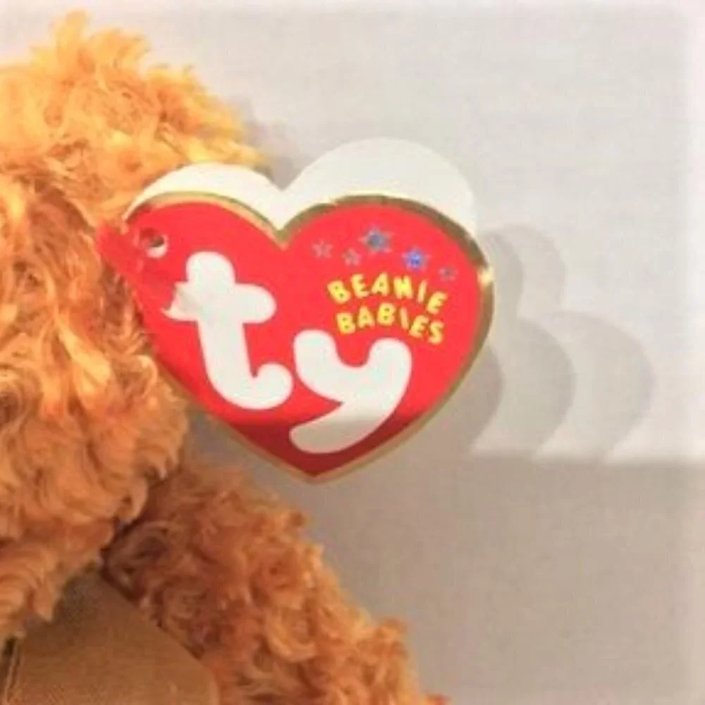 VINTAGE 2002 TEDDY 100TH ANN W/ MEDALLION TY BEANIE BABY 24 YEARS!
